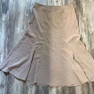 Dressbarn Tan Women's Skirt